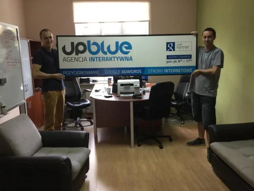 Biuro Up Blue o powierzchni 90m2