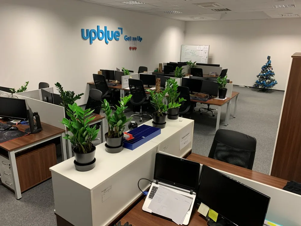 Biuro Up Blue o powierzchni 277m2