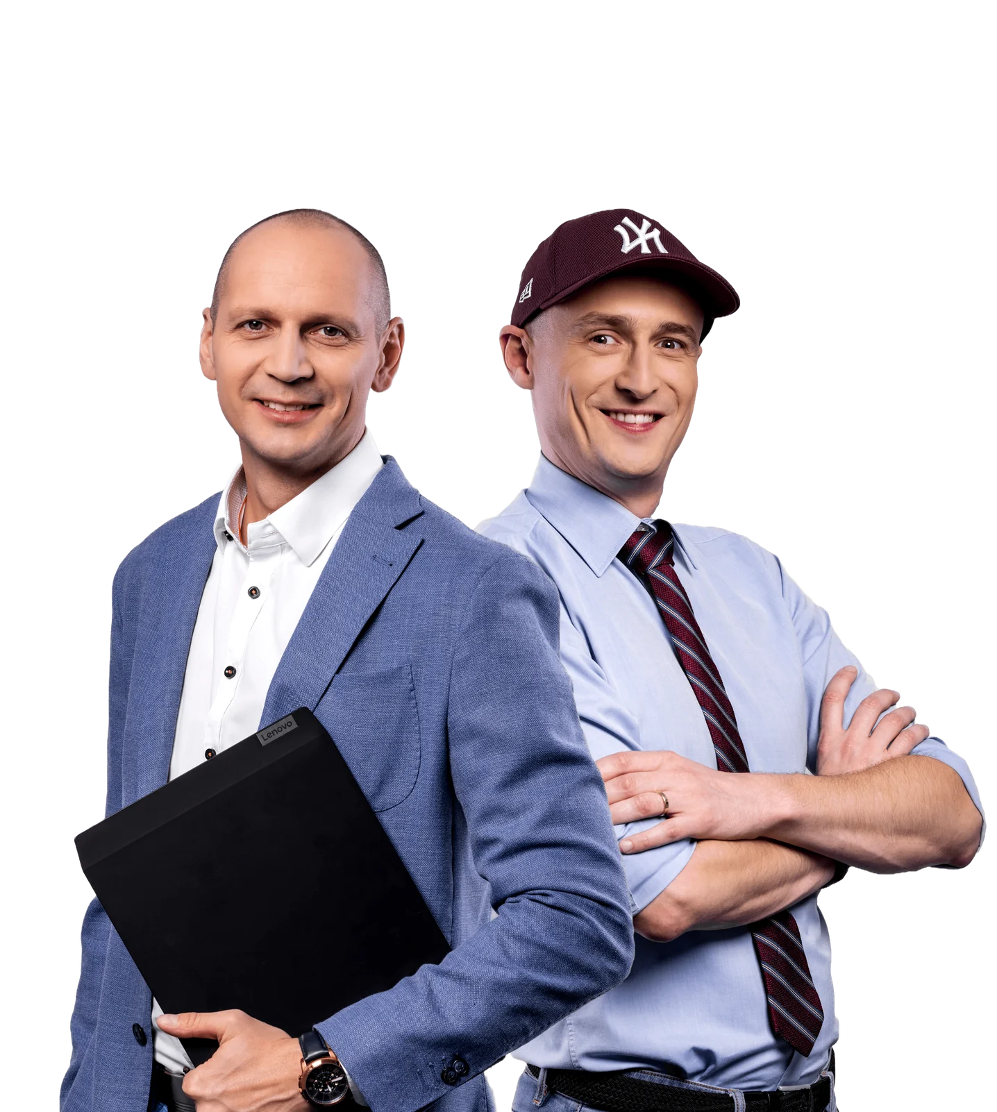 Maciej Skrzypczak i Piotr Połczyński - założyciele Up Blue