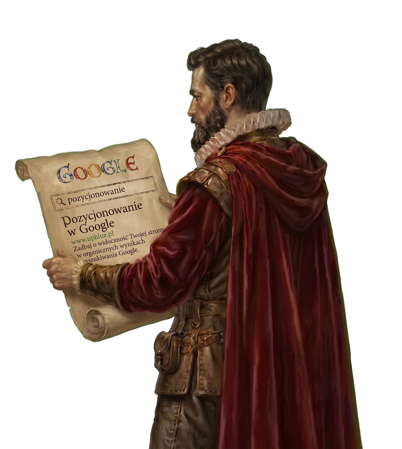 Pozycjonowanie w Google - Up Blue